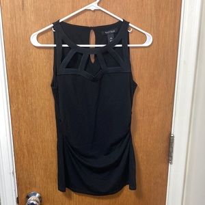 White House Black Market Black tank top Extra Small